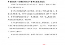 郑州市三门峡商会贺信
